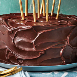 Triple-Layer Chocolate-Caramel Cake Recipe
