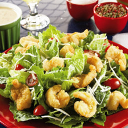 Tropical Crispy Shrimp Caesar Salad