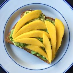 Tropical Mango Avocado Toast