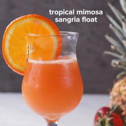 Tropical Mimosa Sangria Float Recipe by Tasty