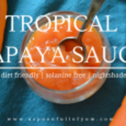 Tropical Papaya Sauce