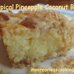 Tropical Pineapple Coconut Bars & VIDEO
