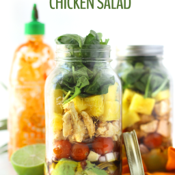 Tropical Sriracha Chicken Salad