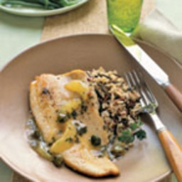 Trout with Fresh Lemon and Capers