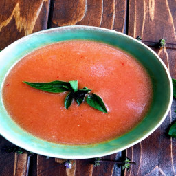Tomato Gazpacho to Cool Off During the Dog Days of Summer