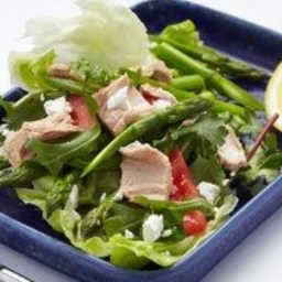 Tuna, Asparagus and Feta Salad