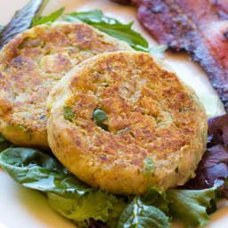 Tuna Cakes with Green Olives