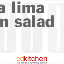 Tuna Lima Bean Salad