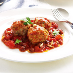 Tuna meatballs with fresh tomato sauce