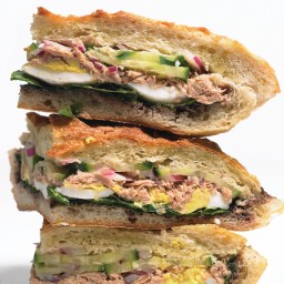 Tuna Nicoise Sandwich