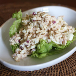 Tuna Salad with Chopped Eggs and Dill