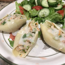 Tuna-Stuffed Jumbo Shells Recipe