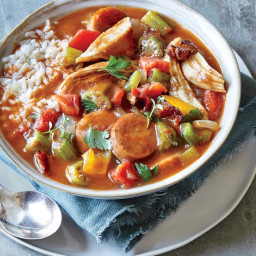 Turkey and Andouille Sausage Gumbo