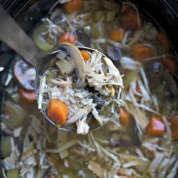 Turkey and Brown Rice Soup
