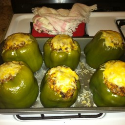 Turkey and Quinoa Mexican Stuffed Peppers