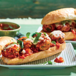Turkey and Spinach Meatball Sandwiches Recipe