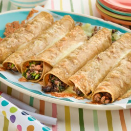 Turkey and Spinach Taquitos