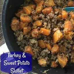 Turkey and Sweet Potato Skillet