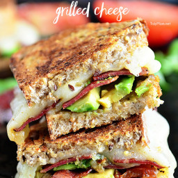 Turkey Bacon and Avocado Grilled Cheese