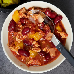 Turkey Burger Chili from Hungry Girl Fast and Easy