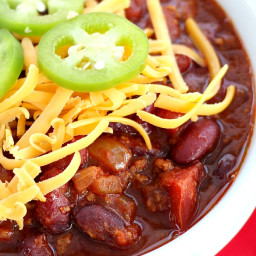 Turkey Chili In the Slow Cooker