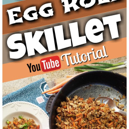 Turkey Egg Roll Skillet
