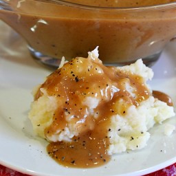 Turkey Gravy Without the Drippings