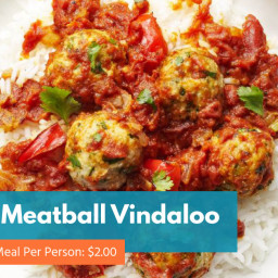 Turkey Meatball Vindaloo