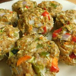 Turkey meatloaf muffins