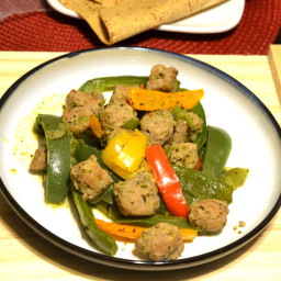 Turkey Sausage & Peppers