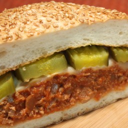 Turkey Sloppy Joes with Bread & Butter Chips