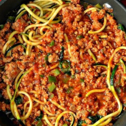 Turkey Spaghetti Zoodles Recipe