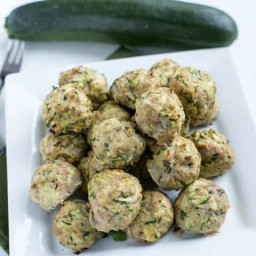 Turkey Zucchini Meatballs Baked in the Oven