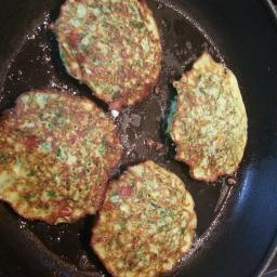 Turkish Courgette Pancakes
