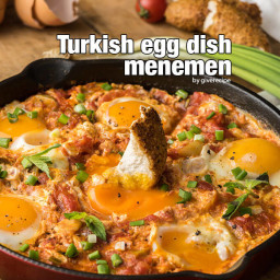 Turkish Egg Dish Menemen