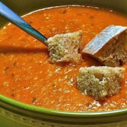 Turkish Red Lentil Soup with Mint Recipe