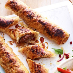 Turkish sausage rolls