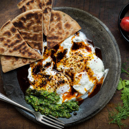 Turkish-Style Poached Eggs With Urfa Biber