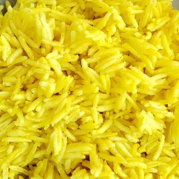 Basmati Rice w/ Turmeric 
