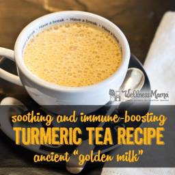 Turmeric Tea Golden Milk Recipe
