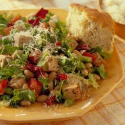 Tuscan Pork and Bean Salad