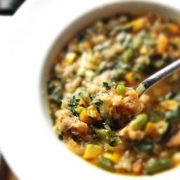 Tuscan Ribollita With Summer Vegetables Recipe