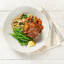 Tuscan Short Ribs with Farro Pilaf