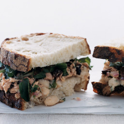 Tuscan Tuna-and-Bean Sandwiches