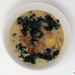 Tuscan Turkey and Kale Soup