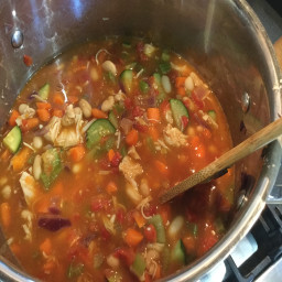 TUSCAN VEGETABLE SOUP - from the kitchen of Shari