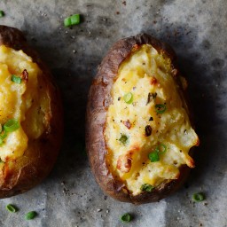 Twice Grilled Potatoes