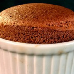 Two Ingredient Chocolate Souffle