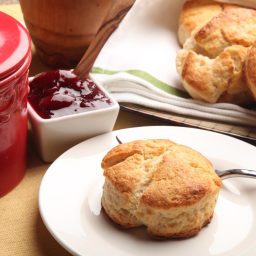 Two Ingredient Never-Fail Cream Biscuits