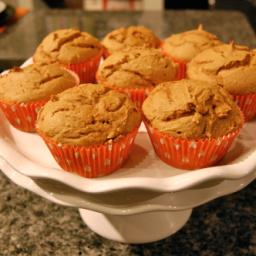 Two-Ingredient Pumpkin Muffins
